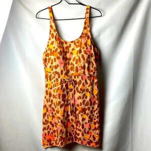 D&CO BEACH WO SIZE 22W ONE PIECE SWIMSUIT WITH OVERLAY. ADJUSTABLE STRAPS